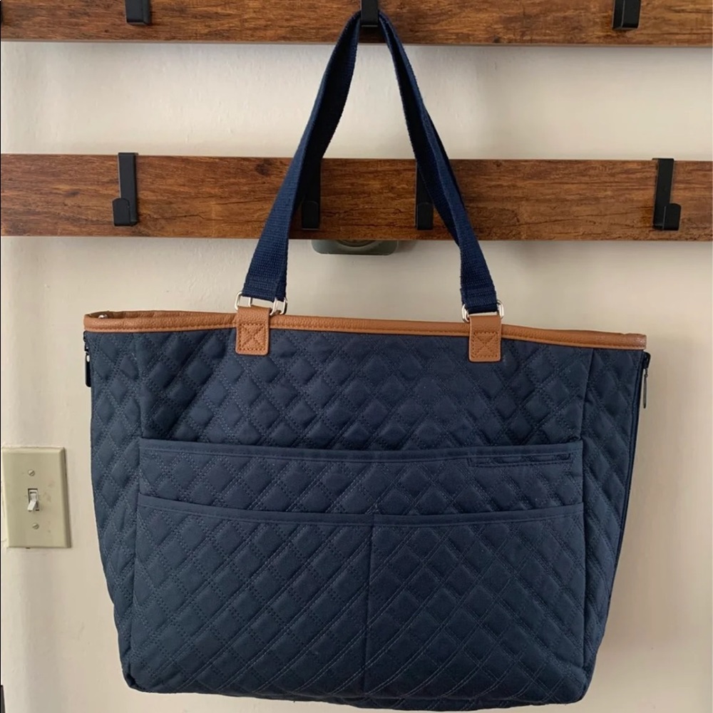 Thirty-One Double Take Tote Navy